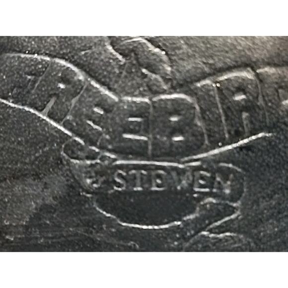 Freebird by Steven Fb Cape Womens Sandals Size 8 Black Leather Buckle Block Heel - Picture 9 of 9